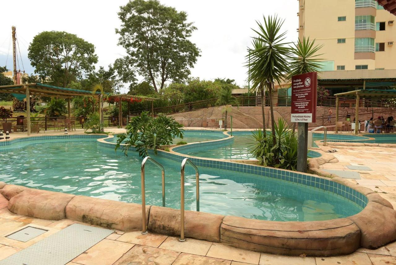 Flat Residencial C Lazer Completo Em Caldas Novas Apartman Kültér fotó